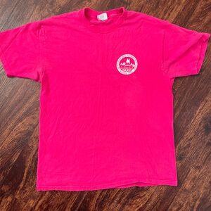 Hanes Pink Short Sleeve Tee